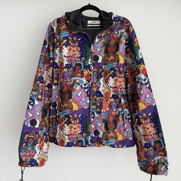 Bally X Swizz Beatz Jacket Large Street Pop Art Ricardo Cavolo Hypebeast Limited - Picture 10 of 16